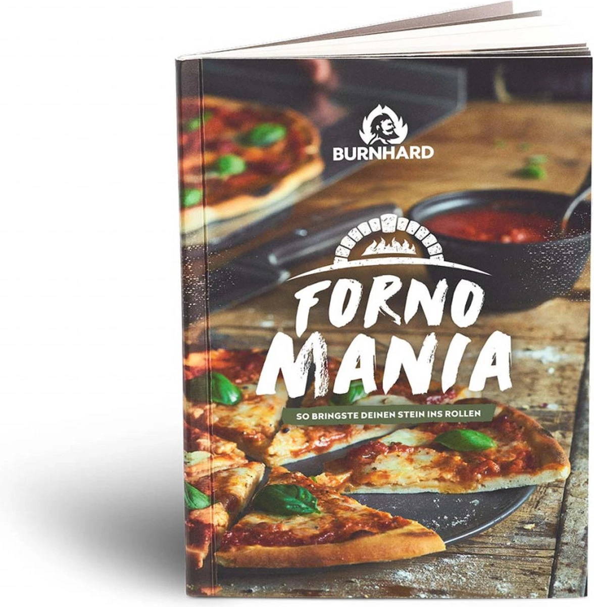 Burnhard Pizzasteen 38 X 30 X 1,5 Cm + Pizzaschep - Afbeelding 7