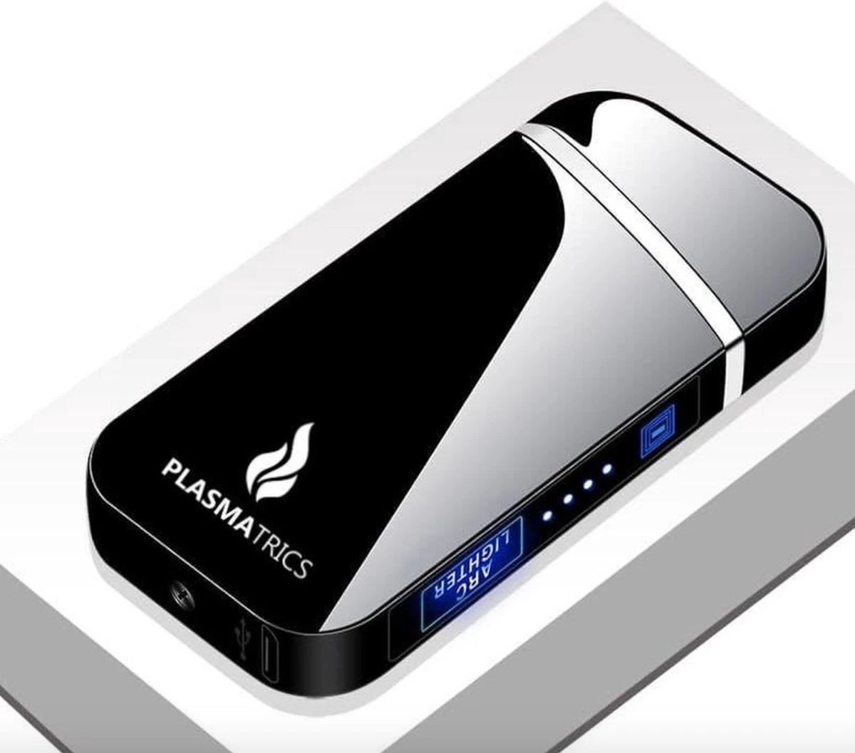 Merkloos Elektrische Plasma Aansteker | USB Oplaadbaar | Wind En Storm Bestendig | Voor Vuurwerk - Pyro Liefhebbers| Plasmatrics - Zwart