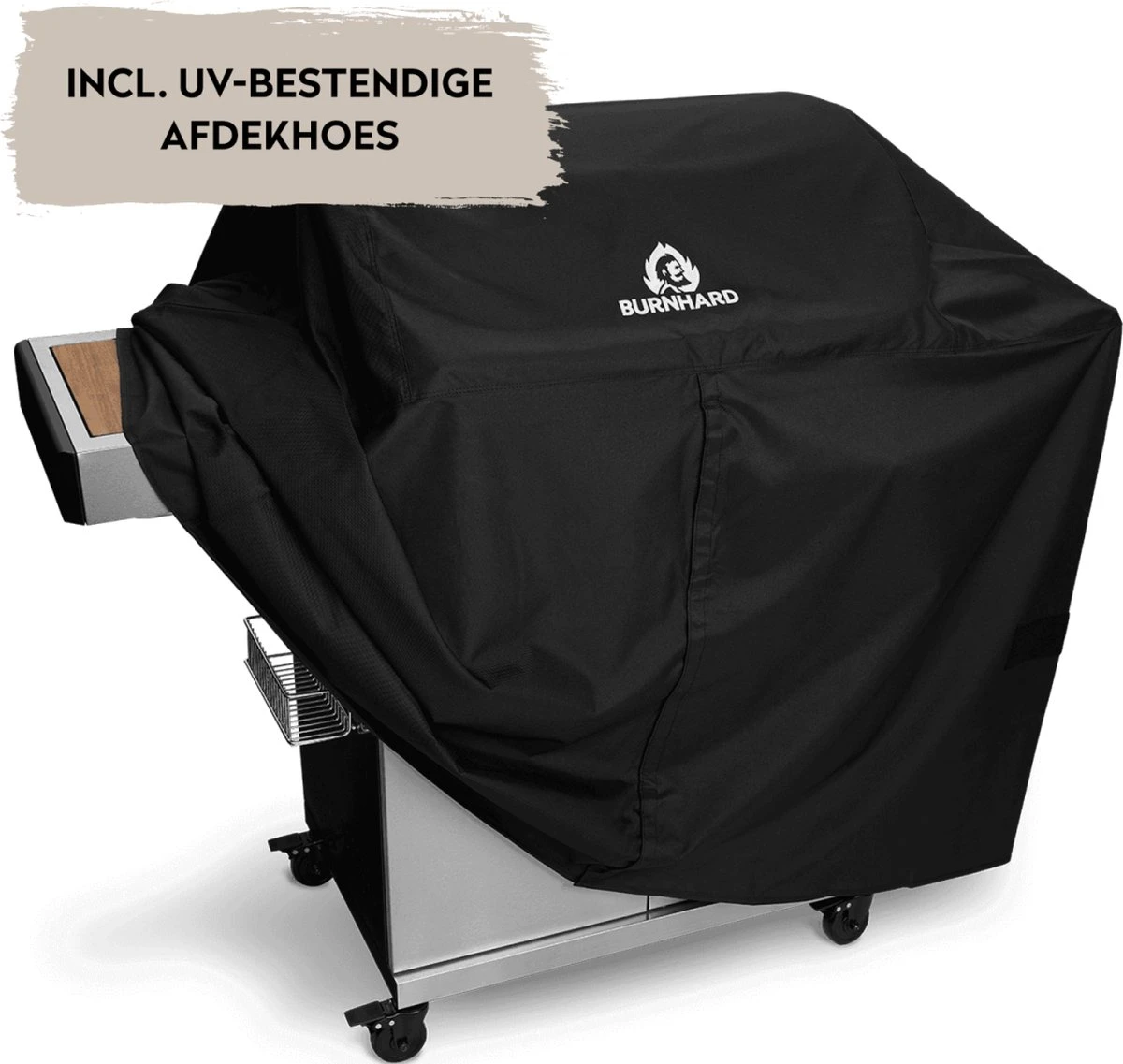 Burnhard Gas BBQ Big FRED Deluxe - 4 Branders - Incl. Keramische Infraroodbrander & Afdekhoes - Deluxe - Afbeelding 16