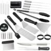 BBQ Gereedschapset - Opbergtas - BBQ Accessoires - BBQ Tang - BBQ Set - BBQ Borstel - BBQ Gereedschap - Roestvrij Staal