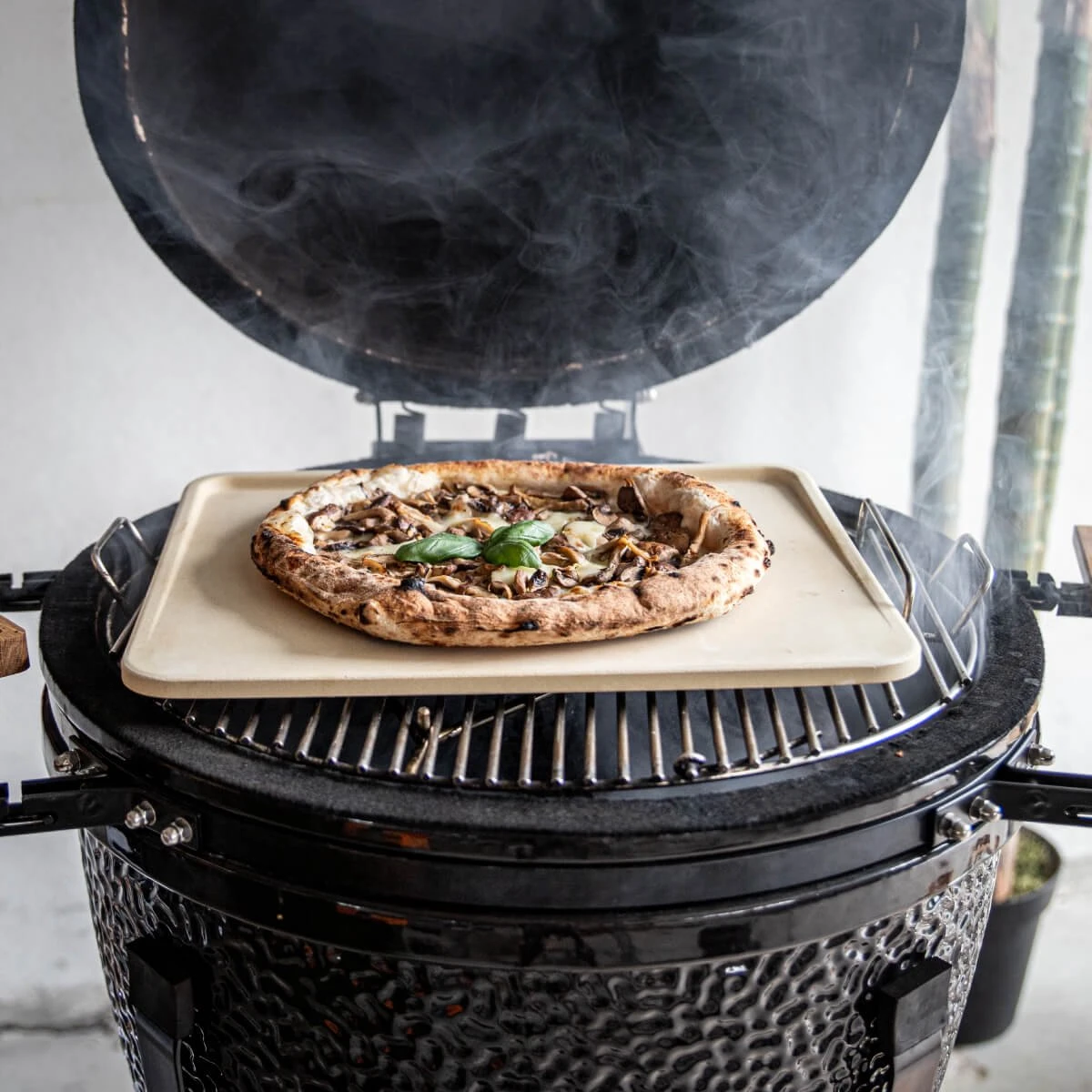 Boska Pizzasteen Deluxe Rechthoek - Voor De Oven - Knapperige Pizza's - 40x32 Cm - BBQ Accessoires - Afbeelding 15