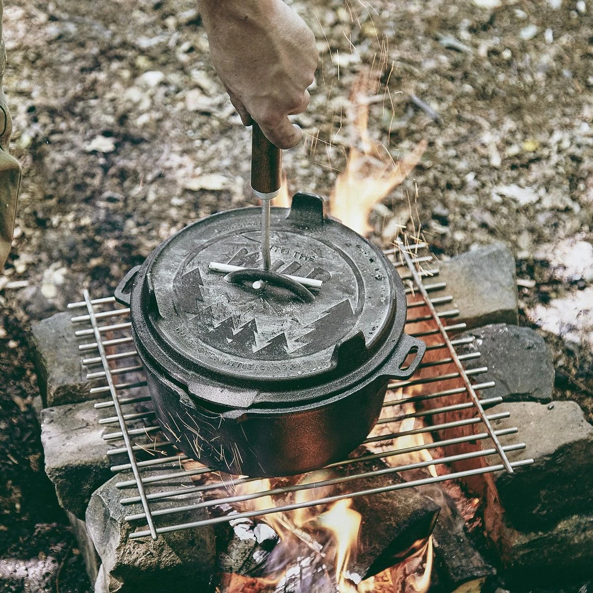 Burnhard Gietijzeren Dutch Oven - Little John 3,8 L - Afbeelding 10