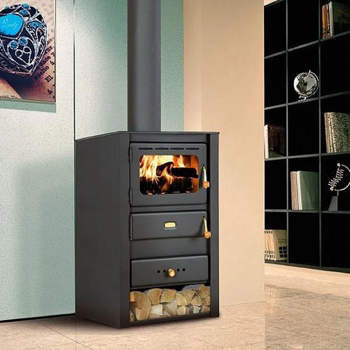 Merkloos RUF Briketten - Beukenhout Briketten - Brandhout - Hout Briketten Geperst - 20kg - 24briketten - Afbeelding 2