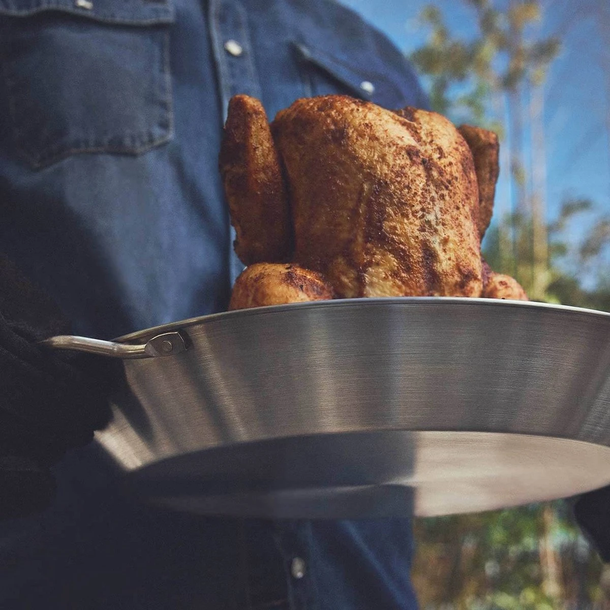 Burnhard Kiphouder - Chicken Roaster - RVS - 30,5 X 3,9 Cm - Afbeelding 7