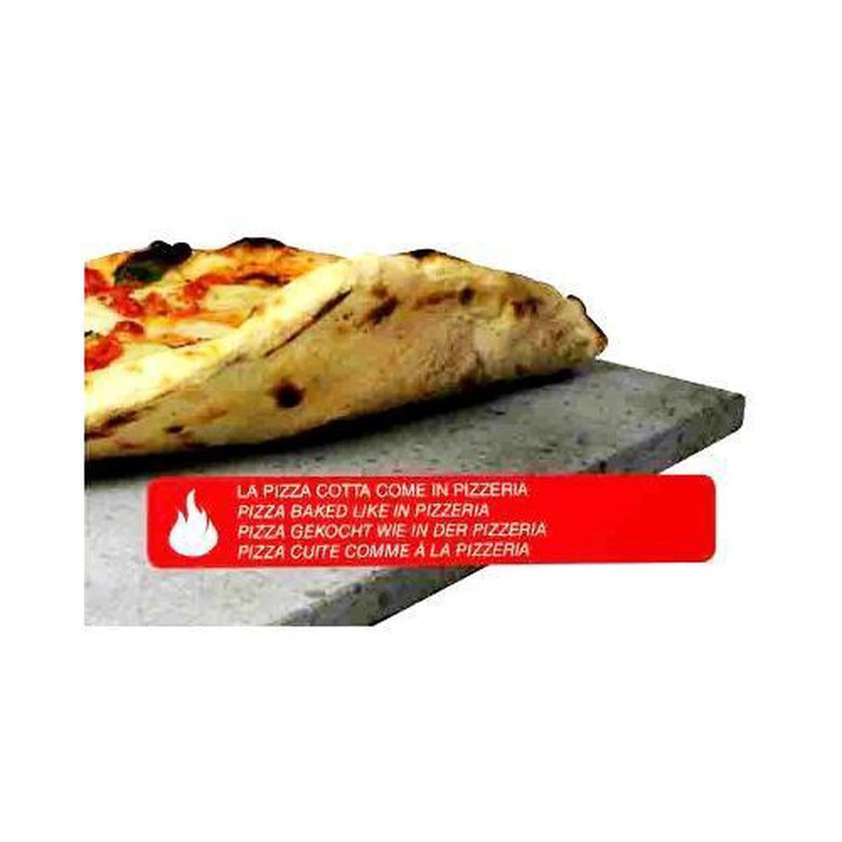 ETNA Pizza Set - Grote Pizzasteen & GRATIS Pizzaschep - 30 Cm X 38 Cm - Echt Italiaanse Pizzasteen - Broodbaksteen - BBQ Pizzasteen - Gemaakt Van Lavasteen Uit De Etna - Non-stick - Eppicotispai - Afbeelding 3