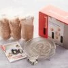 Barbecook - Smokerbox - Starter Set Met 3 Soorten Rookmot - Rookgenerator - Rookdoos - Koud Roken BBQ/Barbeque - Cold Smoke - Spiraal - RVS - Ø 17 Cm