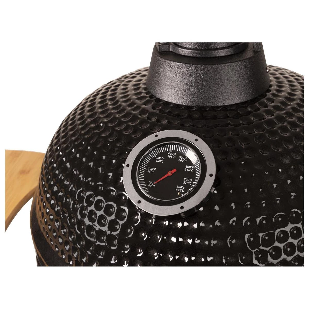 Patton Kamado 15" - Keramisch - Tafel Model - Premium Black - Medium - Zwart - Afbeelding 7