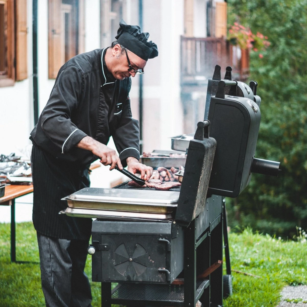 BBQ Accesoires Gereedschapset Koffer Set Tang Borstel Schort Barbecue Dagdeals - Chef Cook BBQ Accessoires Set - Afbeelding 7