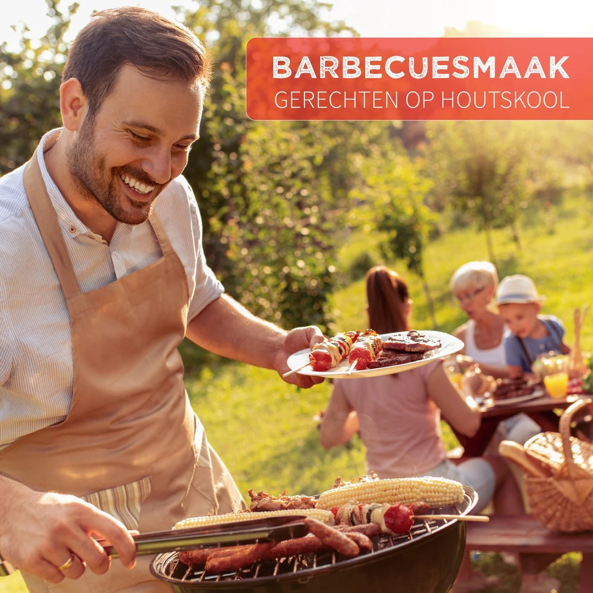 BBQ Collection Houtskoolbarbecue - Kogelbarbecue 45 X 60 Centimeter - Ronde Barbecue - Barbecue Op Wielen - Zwart - Metaal - Afbeelding 16