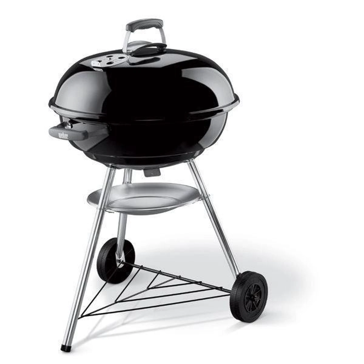Weber Compact Kettle Houtskoolbarbecue - � 57 Cm - Zwart - Afbeelding 3