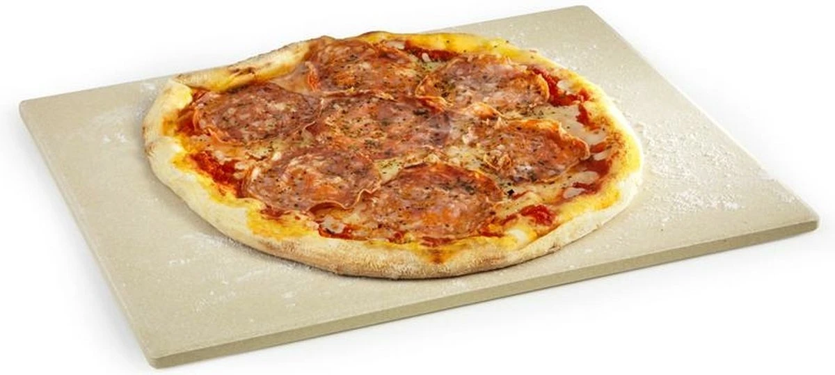 Barbecook BBQ Pizzaplaat - Pizzasteen - Voor Barbecue - Rechthoekig - 43 X 35 Cm - Afbeelding 5