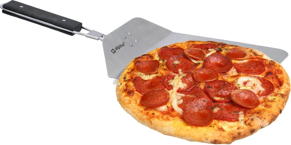 Alpina Pizzaschep - Voor Inklapbaar Handvat - RVS - 53 Cm - Afbeelding 6