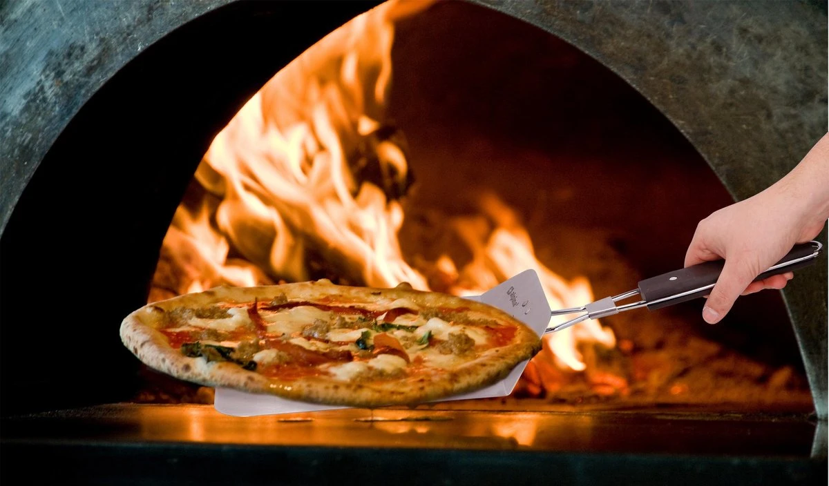 Alpina Pizzaschep - Voor Inklapbaar Handvat - RVS - 53 Cm - Afbeelding 7