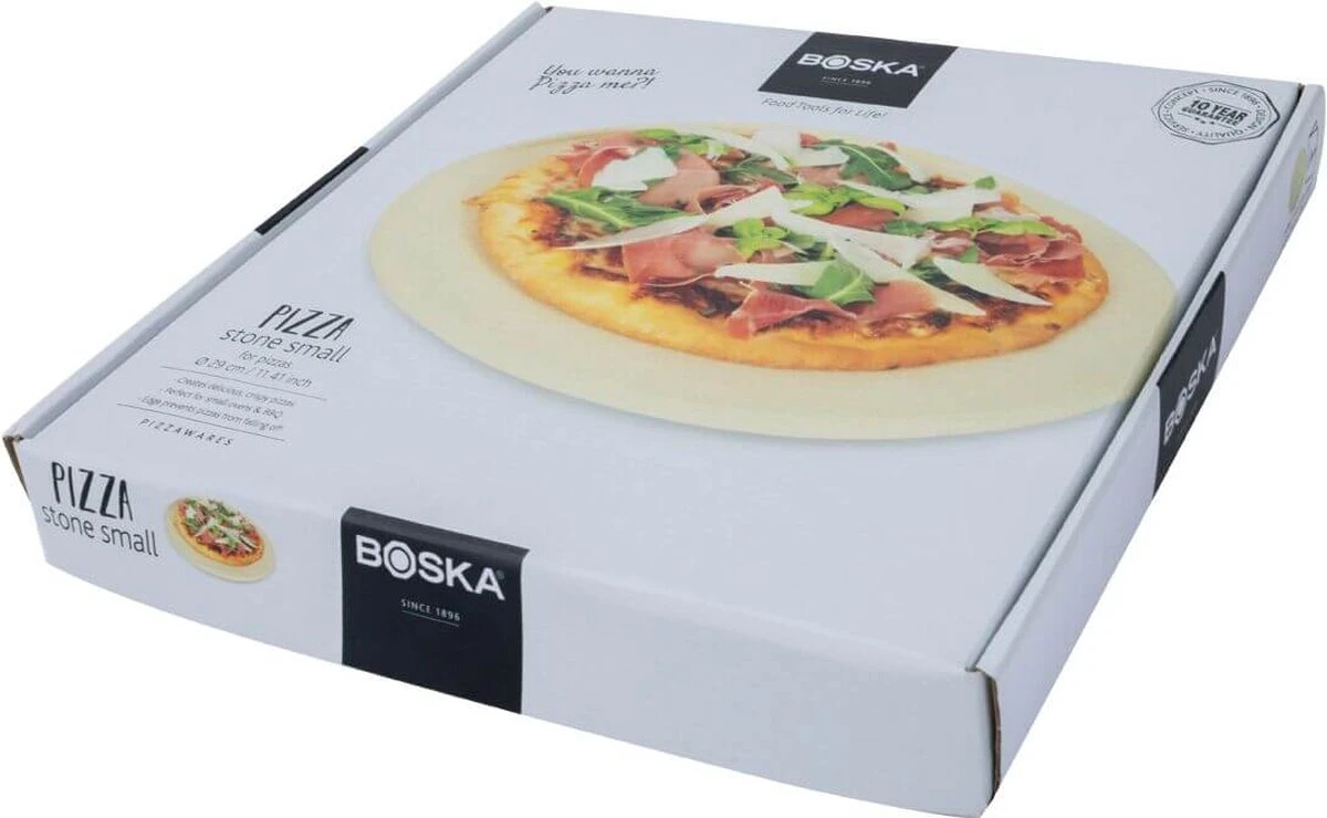 Boska Pizzasteen Deluxe - Voor Oven & BBQ - Knapperige Pizza's - Ø 29.5 Cm - BBQ Accessoires - Afbeelding 15