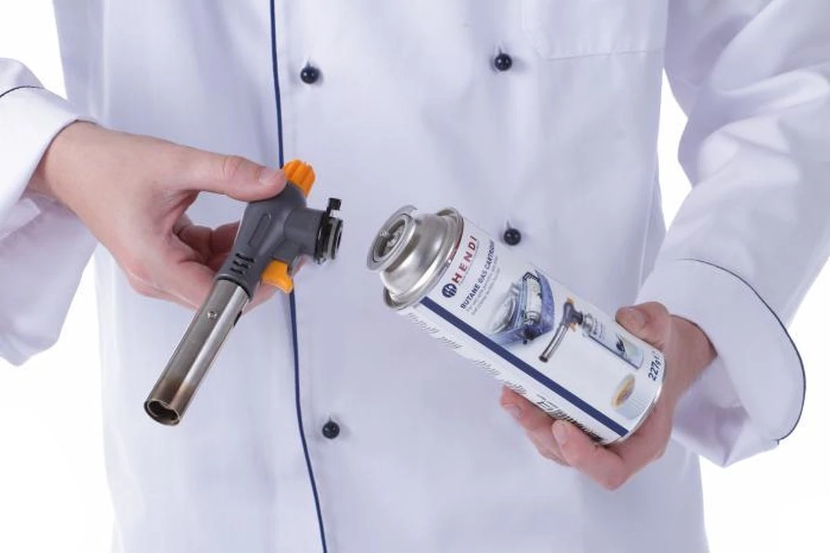 Hendi Gasbussen Butaan Navulling - 227g - Set Van 4 - Afbeelding 4