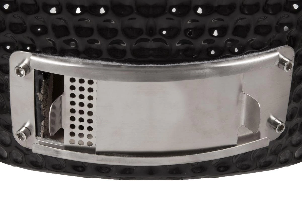 Patton - Kamado 21" - Premium Black - Keramische Barbecue - Incl. Bluetooth Kerntemperatuurmeter - LED Verlichting - Large - Compleet - Zwart - Afbeelding 13