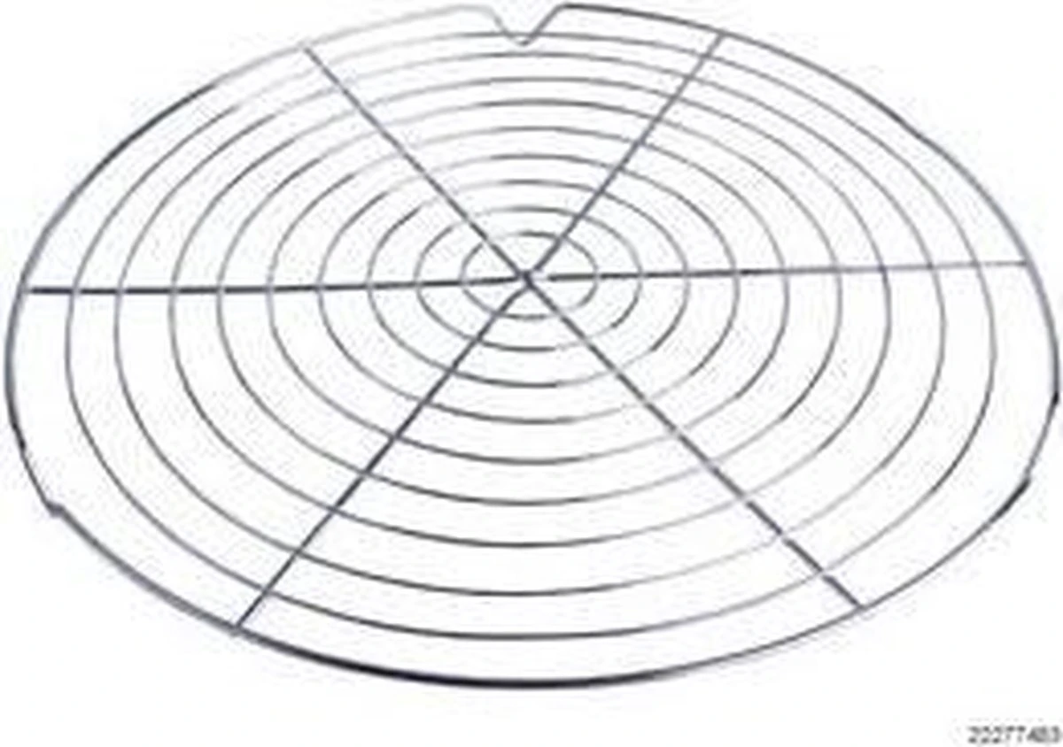 Merkloos RVS Taartrooster 32 Cm - Afbeelding 2