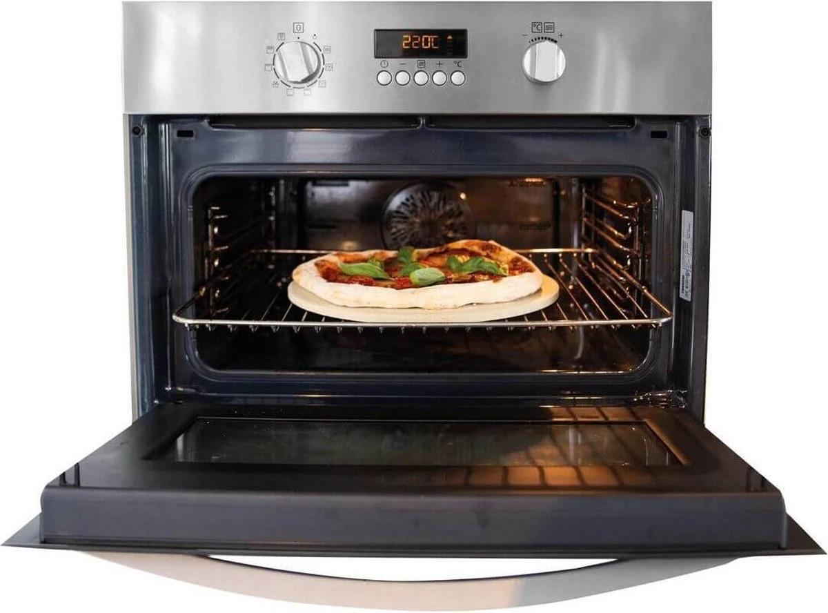 Boska Pizzasteen Deluxe - Voor Oven & BBQ - Knapperige Pizza's - Ø 29.5 Cm - BBQ Accessoires - Afbeelding 14
