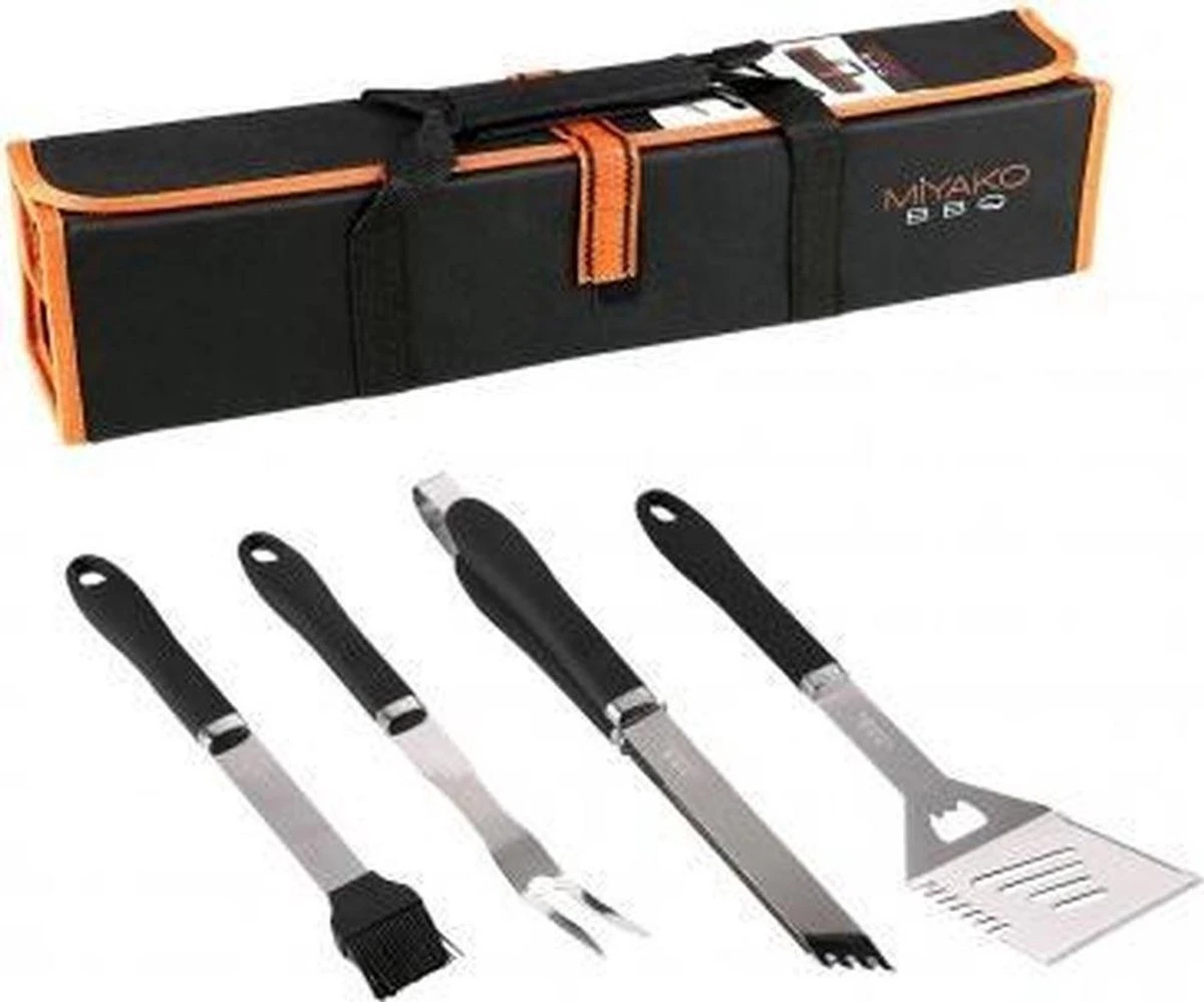 Miyako Luxe Barbecueset - 5 Delig Voor De BBQ - Afbeelding 3
