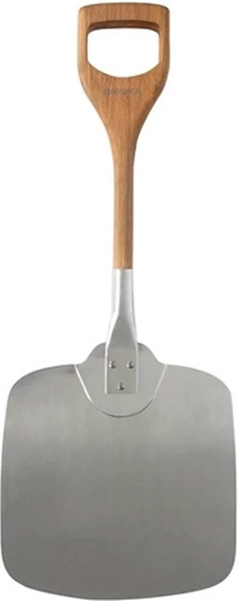 Boska Pizzaschep Barbecue - Kort Handvat - Stabiel - Aluminium - Eikenhout - BBQ Accessoires - Afbeelding 20
