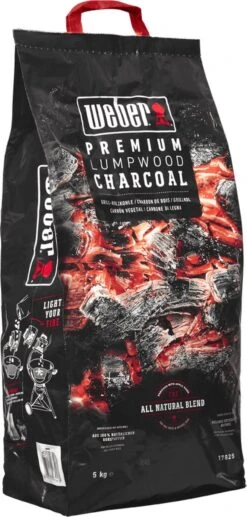WEBER Houtskool - Zak Van 5 Kg