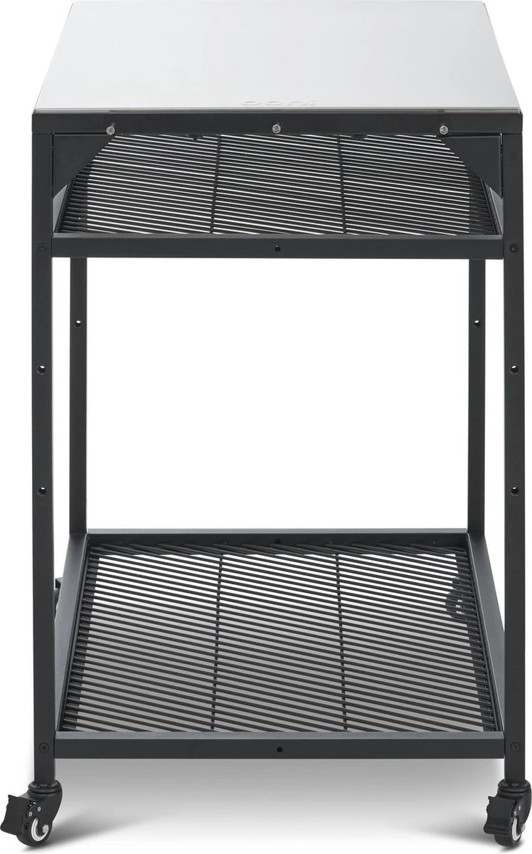 Ooni - Tafel - Medium - Pizza Tafel - 60x80x 90cm - RVS - Zwart - Afbeelding 6