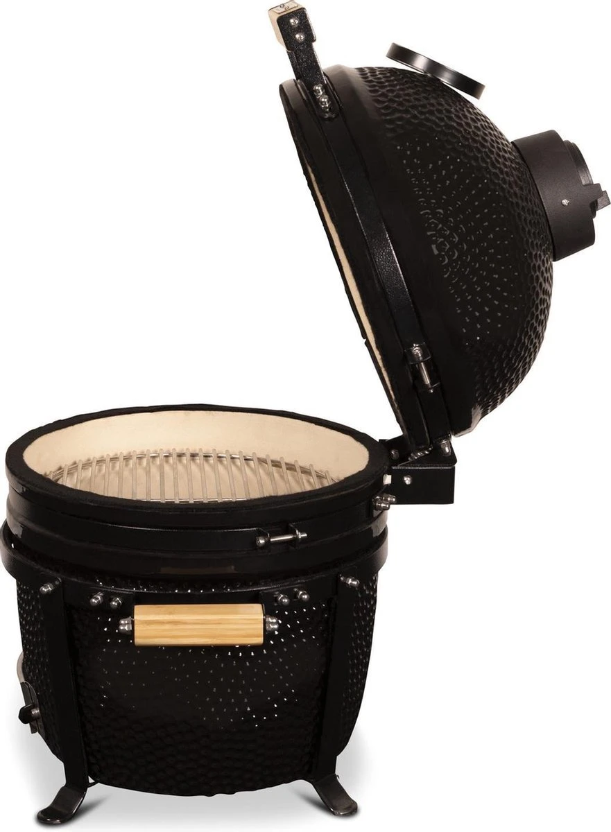 Patton Kamado 15" - Keramisch - Tafel Model - Premium Black - Medium - Zwart - Afbeelding 10